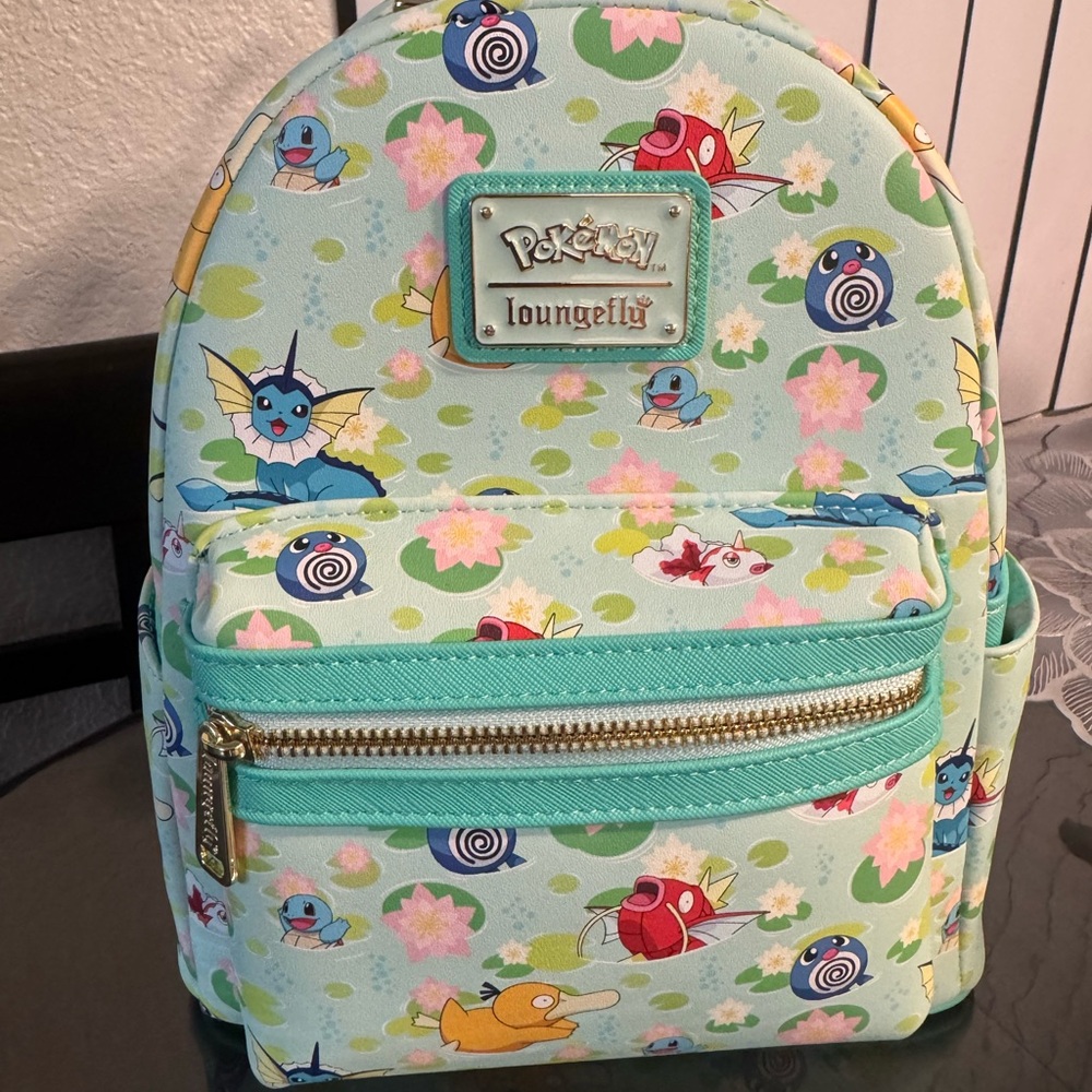 Loungefly Pokémon Aqua Kids Backpack